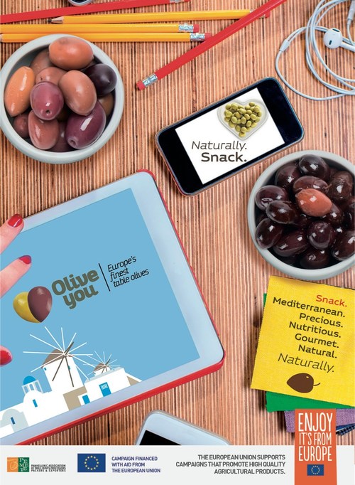Olive You, European Olive Campaign: Olives, the Healthy Snack Choice!