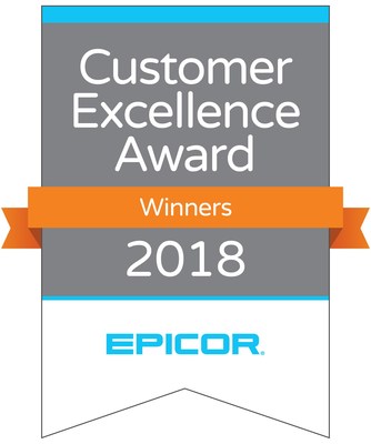 “Congratulations to the Customer Excellence Global Awards recipients for showcasing how Epicor helps them unleash growth and stay competitive in their disruptive industries. It’s rewarding to see how our customers are creating value to their core business with our solutions.” -Steve Murphy, Chief Executive Officer, Epicor Software