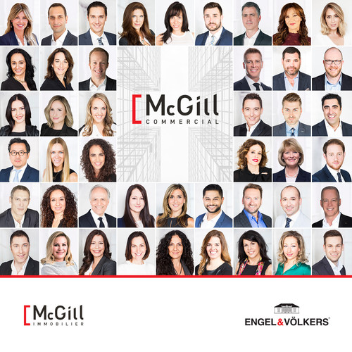 McGill Commercial Real Estate Broker Team (CNW Group/McGill Immobilier)