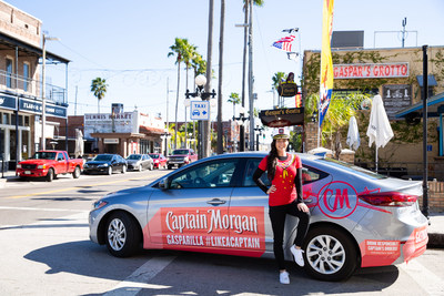 Captain Morgan pledges up to $20,000 in Lyft Ride Smart credits in the Tampa Bay area during the Gasparilla Festival.