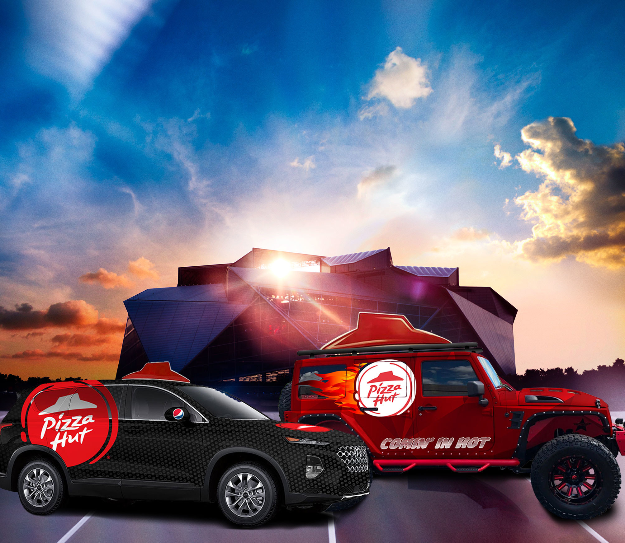 No One Overdelivers Like The Hut Official Pizza Sponsor Of The