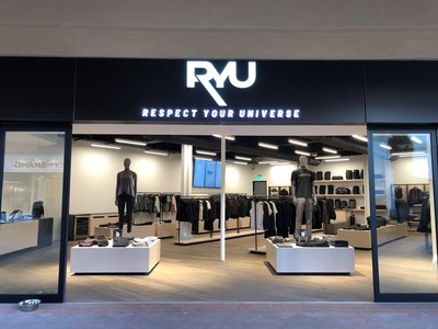 RYU Opens Ninth Store Location at Fashion Island in Newport Beach, CA (CNW Group/RYU Apparel Inc.)