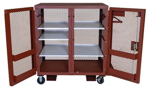 Crescent JOBOX® Mesh Cabinets Blend Security and Flexibility for Mobile Storage Solution
