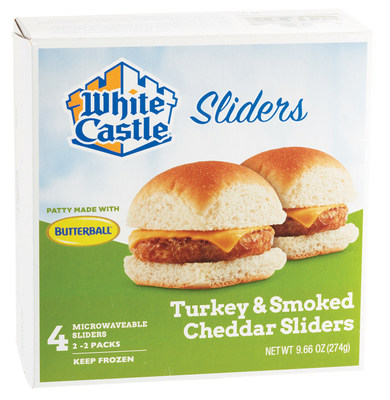White Castle Adds New Turkey & Cheddar Sliders to Expanding Retail Product Lineup