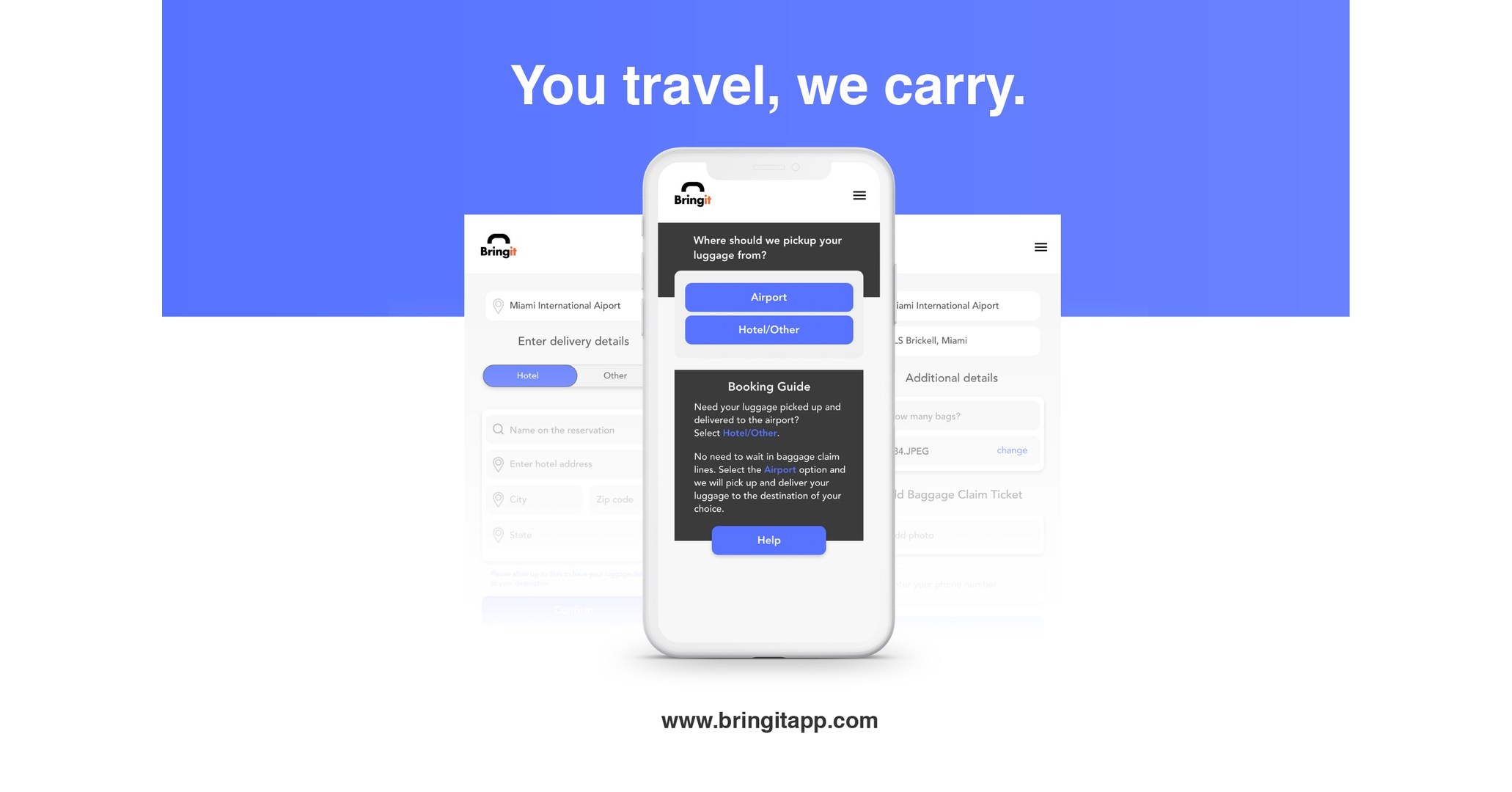Bringit New Luggage Delivery StartUp Launches in Miami Aims to