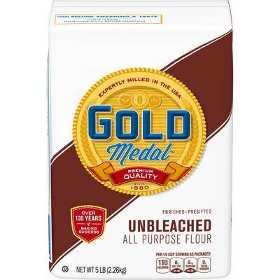 General Mills announced a voluntary national recall of five-pound bags of its Gold Medal Unbleached Flour with a better if used by date of April 20, 2020.