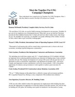 Meet the Together For LNG Campaign Champions (CNW Group/Together For LNG)