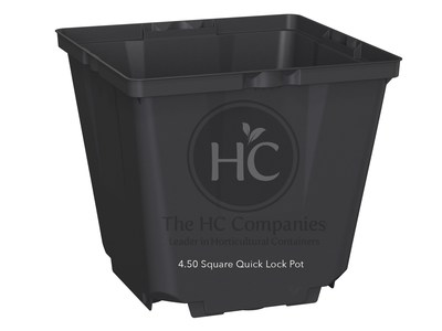 4.5” Square Quick Lock Pot - The HC Companies