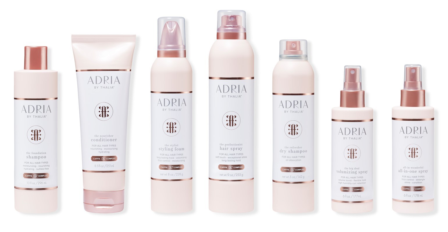 The Thalia Sodi Brand Launches New Hair Care Line Adria By Thalia