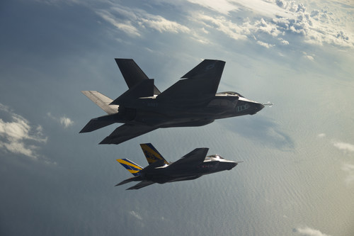 The F-35 Joint Strike Fighter (file photo courtesy DoD Joint Strike Fighter Program Office)