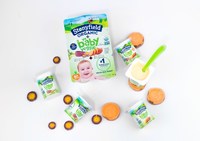 Stonyfield Organic YoBaby Whole Milk Baby Yogurt Cups, Apple