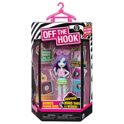 Details about   Off The Hook Spinmaster Bonus Fashion Inside Alexis Pink Purple Action Figure 