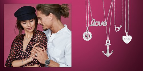 Perfect gift ideas for a loved one: THOMAS SABO is celebrating this year's Valentine's Day with the motto "Show your Love". Picture exclusively for editorial use until 31st July 2019. (PRNewsfoto/THOMAS SABO GmbH & Co.KG)