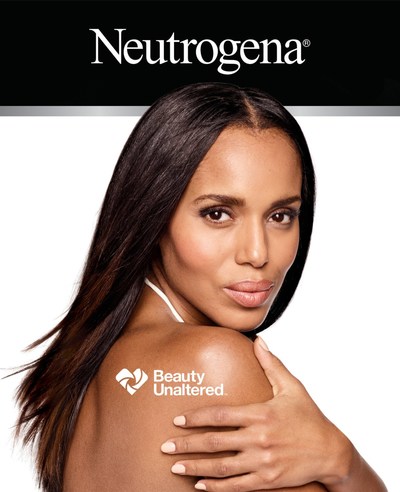 Kerry Washington in a Neutrogena Ad Featuring the CVS Beauty Mark