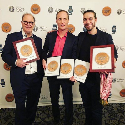 Corby's whiskies win big at the Canadian Whisky Awards (CNW Group/Corby Spirit and Wine Communications)