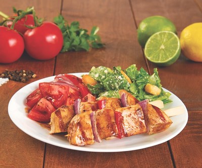 The Pollo Tropical® Chicken Pinchos Platter is now available with the brand's new Original or Spicy BBQ Chicken Pincho.