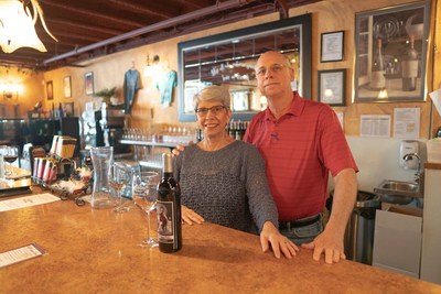 Charlene and Ross Meriwether, owners of The Wild Women Winery