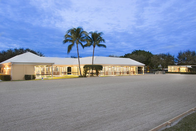 The estate offers a 20-meter by 60-meter, mirrored riding area, which is ideal for dressage training. A larger arena can also be constructed on the property if needed. More at WellingtonLuxuryAuction.com.