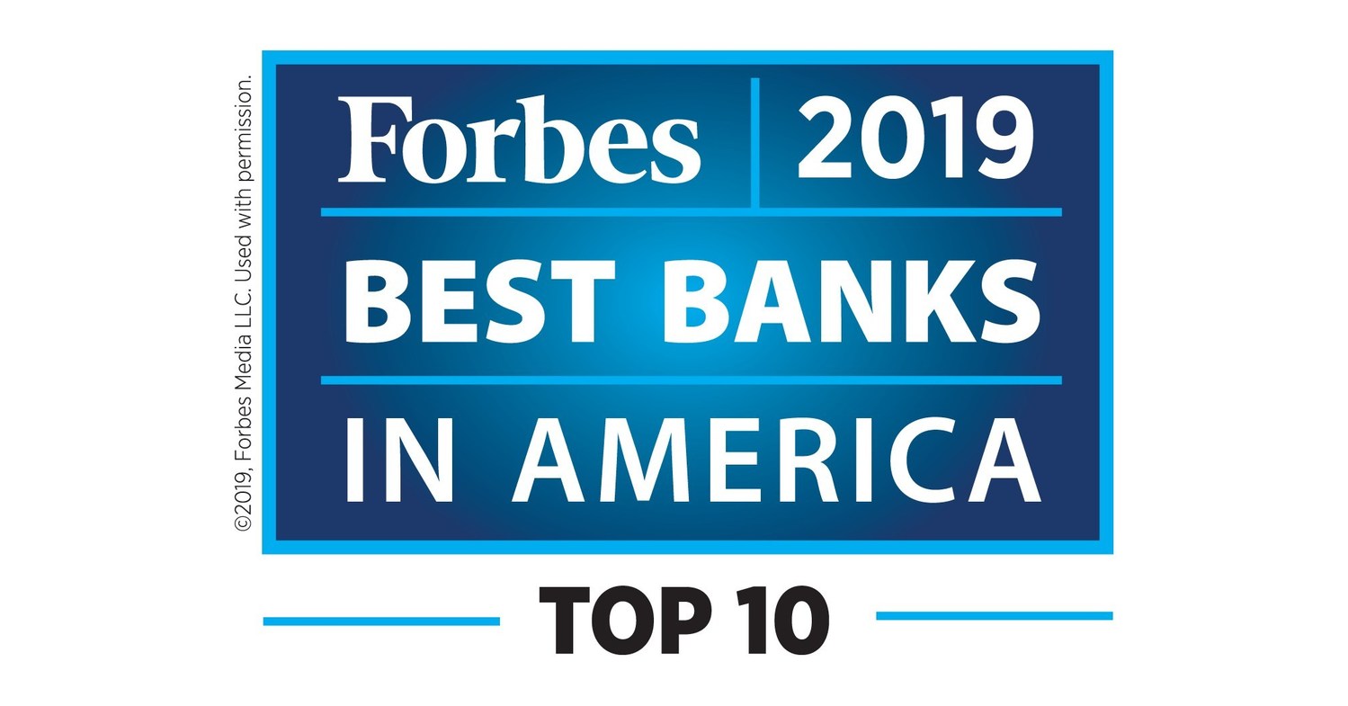 Cathay General Bancorp Ranked Top 10 on Forbes' 