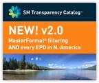 Sustainable Minds Announces Transparency Catalog v2.0: Powerful MasterFormat® Filtering and Every Environmental Product Declaration (EPD) in North America