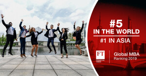 CEIBS MBA Moves Up to #5 in FT Rankings