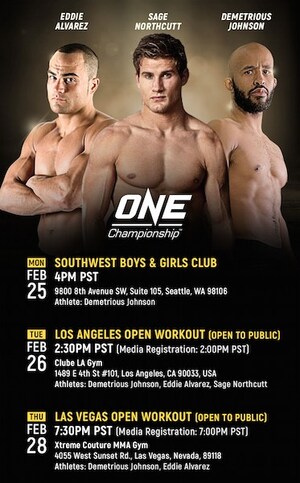 ONE Championship To Host First Ever US Media Tour To Seattle, Los Angeles and Las Vegas