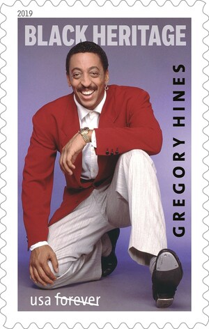 Postal Service Celebrates Dancer/Actor Gregory Hines As Honoree on New Forever Stamp