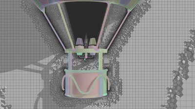 ANSYS Fluent's task-based workflow enable users to quickly and easily create high quality Mosaic-enabled meshes, even for complex geometries.