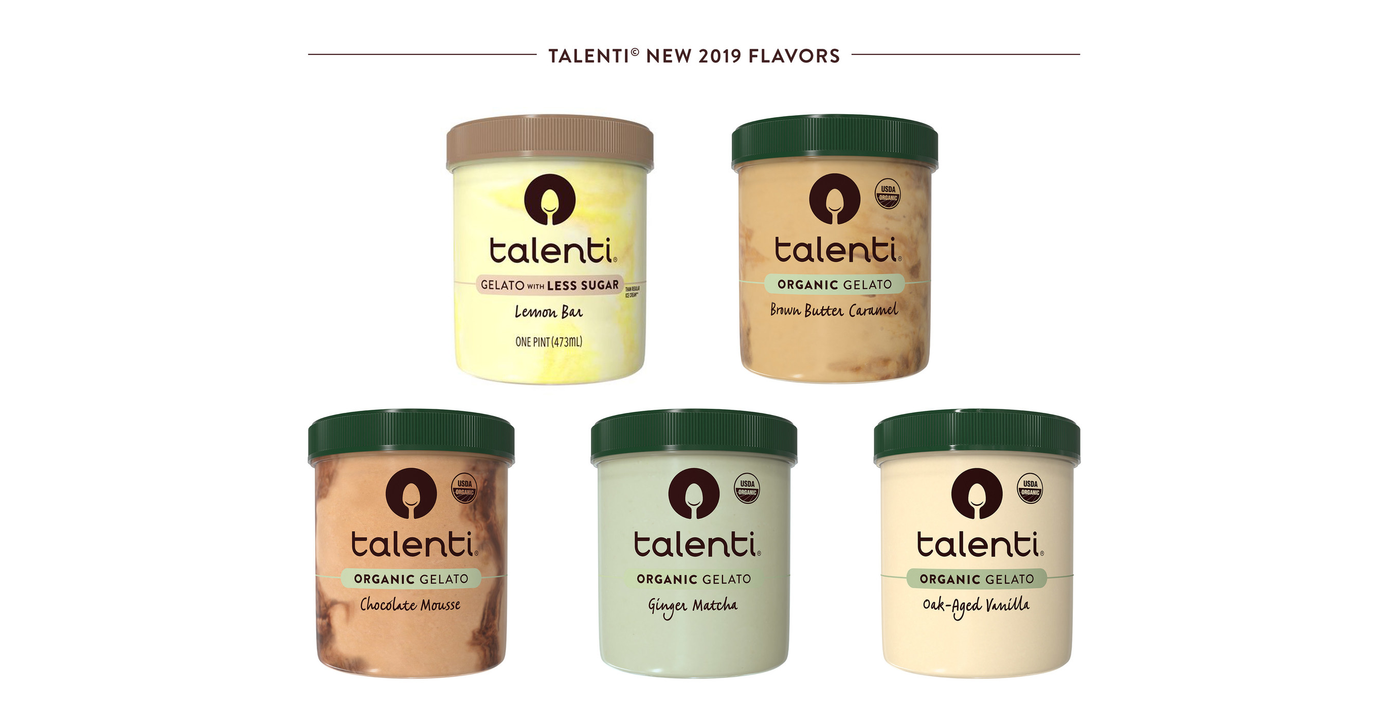 Talenti® Gelato & Sorbetto Announces New 2019 Flavors