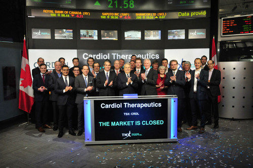Cardiol Therapeutics Inc. Closes the Market (CNW Group/TMX Group Limited)