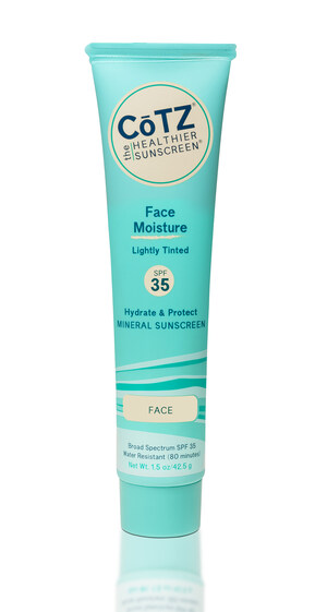 CōTZ® The Healthier Sunscreen Unveils Face Moisture SPF 35