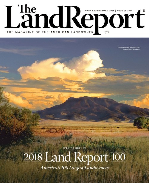The 2018 Land Report 100 sponsored by LandLeader.com reveals America's largest landowners
