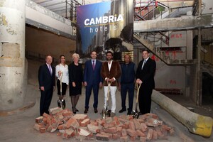 Cambria Hotels Begins Transformation of Downtown Los Angeles Building with "Sky Breaking"