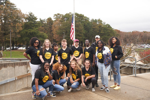 'Living the Example' Youth Ambassadors from Old Mill High School, Anne Arundel County, Maryland
