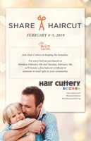 Hair Cuttery Kicks Off 20th Year of Share-A-Haircut Charitable Giving Campaign
