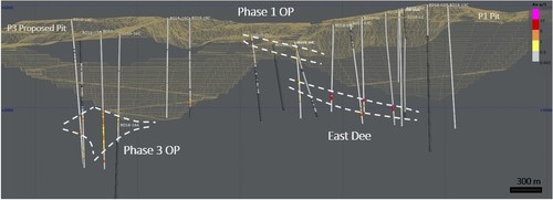 Figure 1: Longitudinal looking North presenting all the 2018 drillholes. Grade in g/t Au. (CNW Group/Premier Gold Mines Limited)