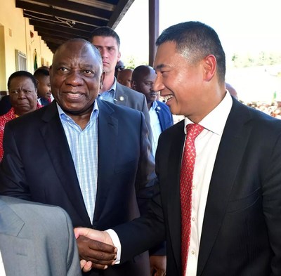 President Ramaphosa Expresses Gratitude to Aberdare Cables for Aber-school Project