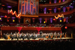 The Shanghai Philharmonic Orchestra and the Philadelphia Orchestra Performed Side by Side Tuesday Evening in a Special Chinese New Year's Concert