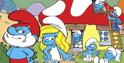 Leading kids’ network and studio, WildBrain, has been appointed by IMPS to manage the iconic Smurfs brand on YouTube. (CNW Group/DHX Media Ltd.)