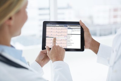 Conveniently view, edit, and confirm ECGs from anywhere with ECGs at your fingertips on your ios tablet. Cardio Server Mobile is a responsive design for ios smart devices and is delivered with a secure web application. There is also no patient data left on the device to comply with HIPPA.