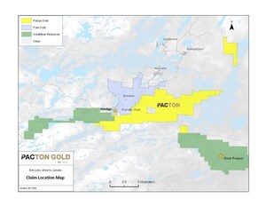 Pacton Gold Commences Heliborne Magnetic Survery at Red Lake Gold Project in Ontario, Canada