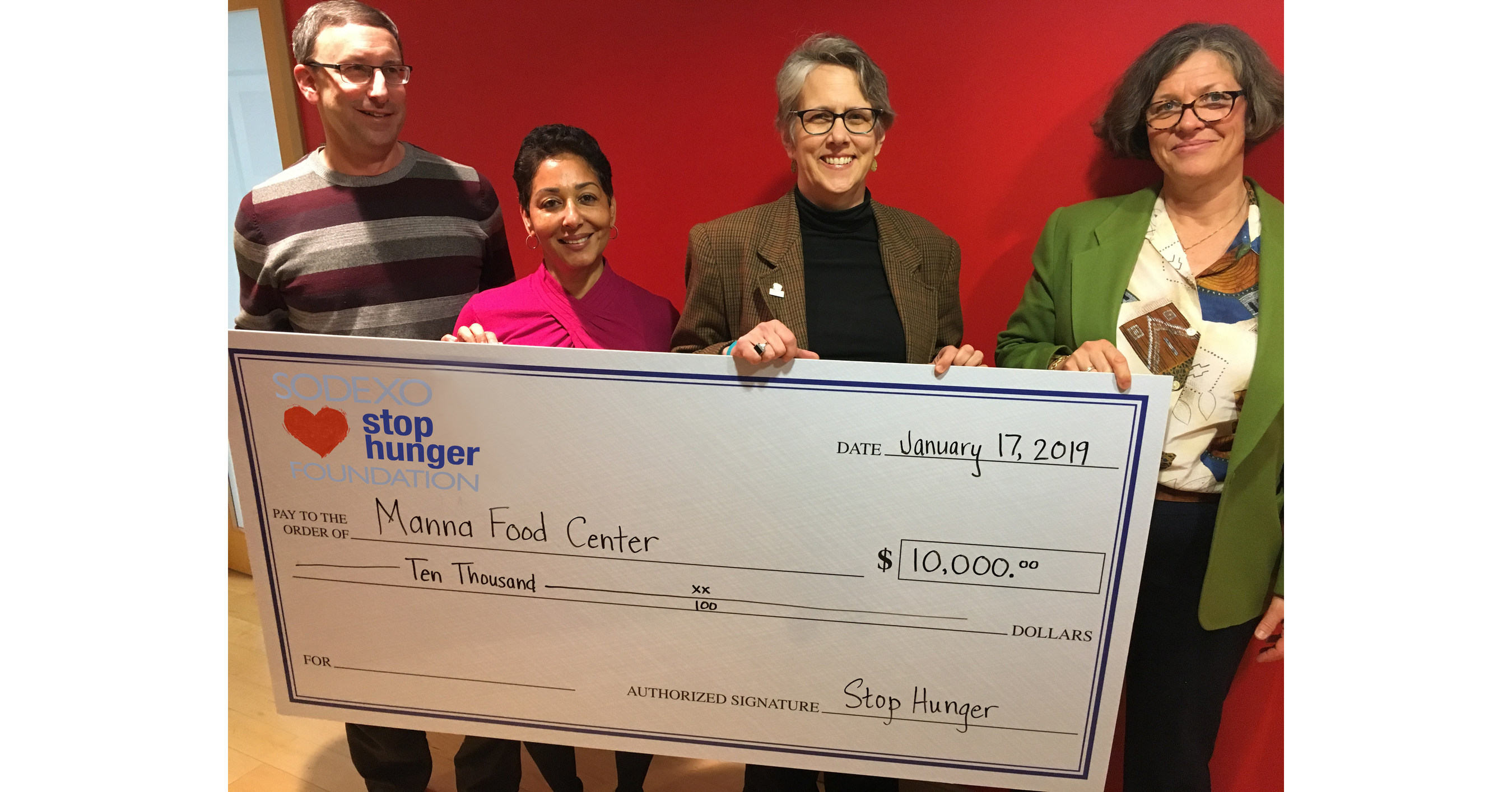 Sodexo Stop Hunger Foundation Grants 40,000 To The Capital Area Food