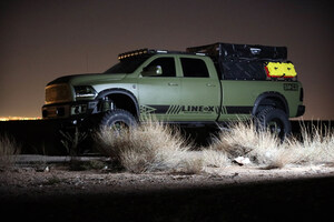 LINE-X To Showcase Ultra-Custom Ram 3500 Built By DieselSellerz Of Discovery Channel's 'Diesel Brothers' At 2019 Chicago Auto Show