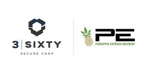 3 Sixty Secure Corp Announces Strategic Partnership with Pineapple Express Delivery Inc., a Leading Same-Day Cannabis Delivery Service Provider
