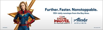 Alaska Airlines and Marvel Studios team up to release special edition plane