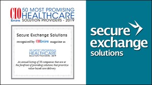 Secure Exchange Solutions Named to CIO Review 2019 Top 50 Most Promising Healthcare Solution Providers