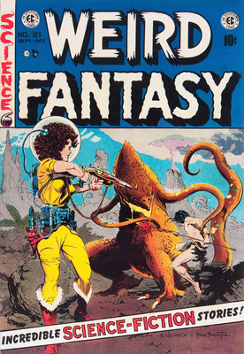 WEIRD FANTASY Cover Art by Al Williamson & Frank Frazetta (Courtesy: EC Comics)
