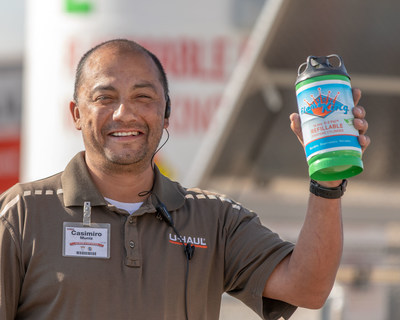 U-Haul is selling 1-lb. reusable propane gas cylinders at more than 135 stores across California, making it easier for campers and tailgaters to 