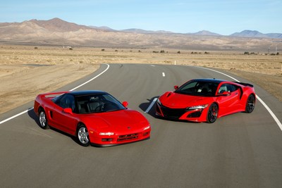 Acura celebrates the 30th anniversary of the NSX debut in Chicago.