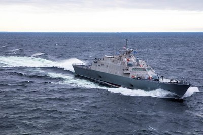 The future USS Billings completed Acceptance Trials in Lake Michigan and is now delivered to the U.S. Navy. The future USS Billings completed Acceptance Trials in Lake Michigan and is now delivered to the U.S. Navy.
